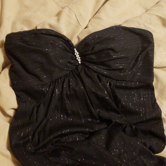 Onyx Nite strapless gown - Picture 2 of 5